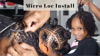 MICRO LOCS  DIY Micro Loc Installation for kids [upl. by Dolphin]