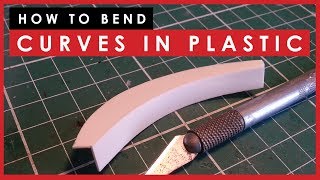 How to bend curves in styrene or plastic for scale models [upl. by Gretta329]