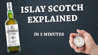 Islay Scotch Whisky Explained in 3 Minutes [upl. by Cinomod]