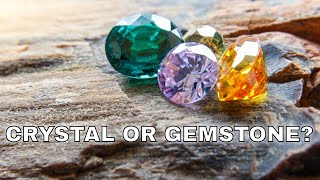 What Is The Difference Between Crystals And Gemstones [upl. by Hillell210]