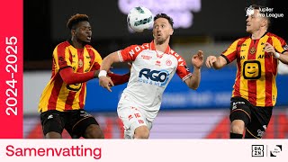 Samenvatting KV Mechelen  KV Kortrijk  20242025 [upl. by Anoval]