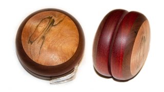 Woodturning  How To Make A YoYo With Scrap Wood [upl. by Arriet]