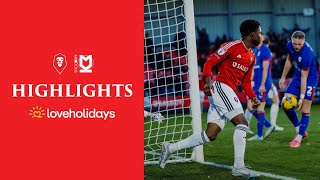 HIGHLIGHTS  Salford City 24 MK Dons [upl. by Mariand]