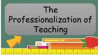 What is Professionalization Process and ProfessionalismBEd 8612 LMS ONLINELECTURE AIOU unit2 [upl. by Naltiac120]