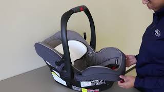 Graco® SnugRide® SnugLock® 35 Platinum XT How to Remove and Replace the Car Seat Cover [upl. by Sanborn]