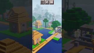 seed survival mcpe 120 minecraft seedmcpe seedminecraft shaderultrarealistic shaderrealistic [upl. by Lehte]