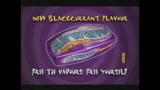 Airwaves Blackcurrent Chewing Gum Advert [upl. by Adlanor]