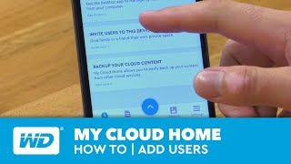 My Cloud Home Howto  Add Users [upl. by Rowney]