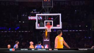 Nick Young celebrates 3 point miss [upl. by Carlynn]