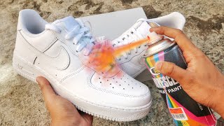 CUSTOM NIKE AIR FORCE 1 SATISFYING [upl. by Ehtyde]