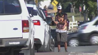 Florida panhandlers drivers can face hefty fines under new county ordinance [upl. by Leventis]