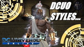 DCUO  DCUO Styles [upl. by Audre]