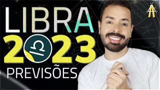 PREVISÕES 2023 SIGNO DE LIBRA ♎️  AMOR TRABALHO SAÚDE E DINHEIRO [upl. by Philipson570]