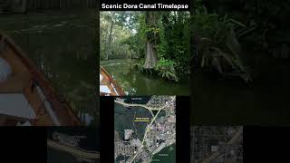 Exploring the Scenic Dora Canal Boating Timelapse shorts [upl. by Cohen926]