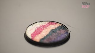 How To Make A Highlighter  DIY Homemade Rainbow highlighter  POPxo Beauty [upl. by Ecnaret790]