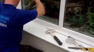 How to replace glass in a double glazed window [upl. by Bertold]