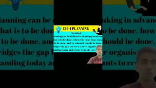 Planning  Chapter4  Business studies  Class 12 full chapter in description [upl. by Kcerb395]