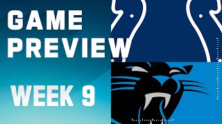 Indianapolis Colts vs Carolina Panthers  2023 Week 9 Game Preview [upl. by Baniez]