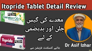 Itopride Hydrochloride Tablets 50 mg  ITP Tablet Uses In Urdu  Ganaton 50 mg Tablet Uses In Urdu [upl. by Nnaeirual]