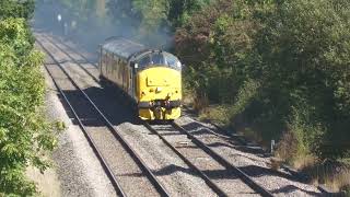 37425 37421 Stenson Fields 17th September 2024 1Z58 Derby RTC Cardiff [upl. by Anihc]