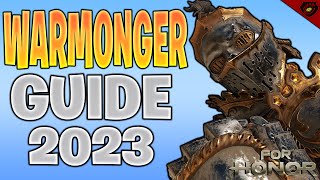 Warmonger Guide 2023 For honor [upl. by Martres]