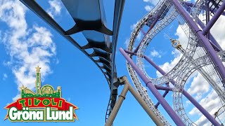 Monster Front Seat OnRide POV 4K  Gröna Lund [upl. by Ayerdna]