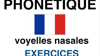 voyelles nasales FLE ∣ french pronunciation Nasal vowel [upl. by Anah]