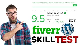 Fiverr WordPress 5 1 Skill Test 2024  Fiverr Test Answers 2024  Fiverr Skill Test [upl. by Dorothy934]