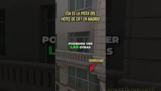 Así es la vista del hotel de CRISTIANO RONALDO en Madrid el Pestana CR7 Hotel [upl. by Akcebar]