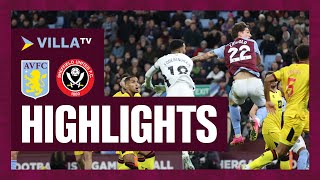 MATCH HIGHLIGHTS  Aston Villa 11 Sheffield United [upl. by Wareing211]