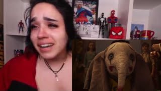 Dumbo 2019 trailer reaction my mom raised a btch [upl. by Ecirtnas]