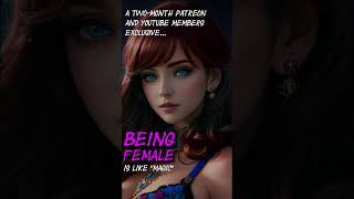 Being Female Is Like quotMagicquot Short Preview Feminizing Frequency mtf MTF [upl. by Quiteris]