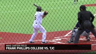 TJC Baseball beats Frank Phillips College [upl. by Harhay236]