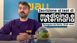 Come iscriversi al Test Medicina e Veterinaria 2024 [upl. by Rutan]