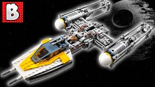 LEGO Star Wars YWing Starfighter Set 75172  Unbox Build Time Lapse Review [upl. by Meldon]