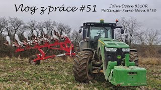 Vlog z práce 51 Podzimní orba s JohnDeere 8310R  Pottinger Servo Nova 650 [upl. by Rist422]