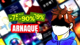 LE DANGER DES PROMO STEAM [upl. by Odyssey607]