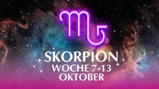 Tarot ♏️ Skorpion ♏️ Woche 713 Oktober 2024 [upl. by Enelegna934]