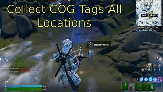 Collect COG Tags All Locations  Fortnight DeltaOne Challenges [upl. by Enneyehc]