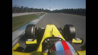 Assetto Corsa  Tiago Monteiro Jordan EJ15 Hockenheim Onboard 2005 [upl. by Beverlee]