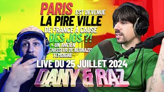 Paris est devenue la PIRE ville de France à cause des JOs   un ancien chasseur de néonazis [upl. by Ynehteb]