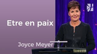 La poursuite de la paix  Joyce Meyer  Avoir des relations saines [upl. by Vano]