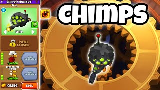 Simple Chimps Strategy For Geared Chimps in Bloons TD 6 [upl. by Anaed83]