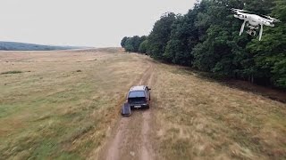 Drone Footage  Opel Frontera Off Road  4K [upl. by Phineas]