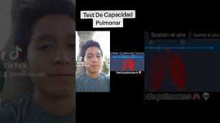 Test De capacidad pulmonar reaccion capacidad pulmonar pulmomes logre desafío ejercicio [upl. by Alokin451]