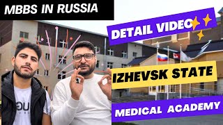 MBBS In Russia  Izhevsk State Medical Academy  Full Detail Video [upl. by Dygert]