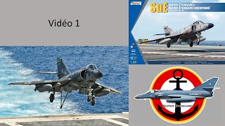 Le montage du Super Etendard au 148 de chez Kinetic  Vidéo 1 [upl. by Hume]