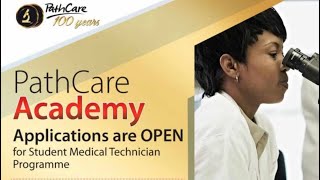 Pathcare Medical Technician Learnership now open  Application process  Requirements [upl. by Alohs]