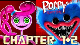 Poppy Playtime Chapter 1  2  Full Game Walkthrough  No Commentary [upl. by Rossner]