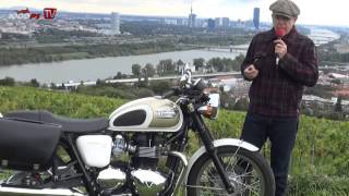 ZONKOs Corner Triumph Bonneville T100  Test Action Custom [upl. by Reade]